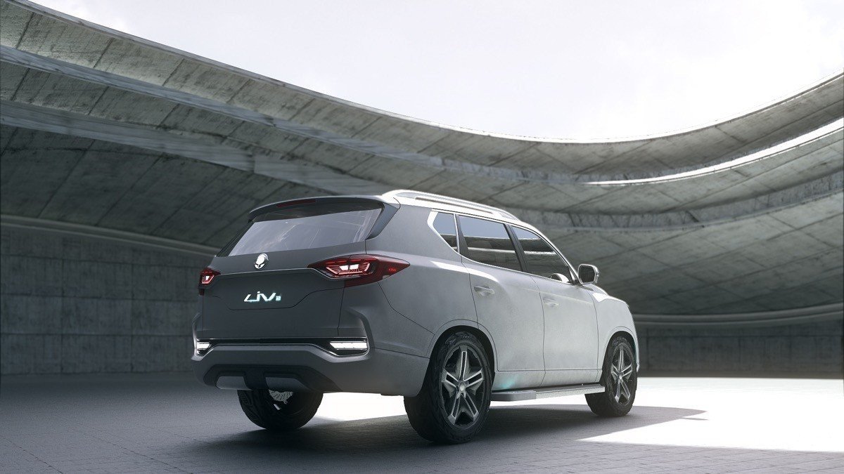 LIV-2 Concept: así podría ser el futuro SUV grande de Ssangyong