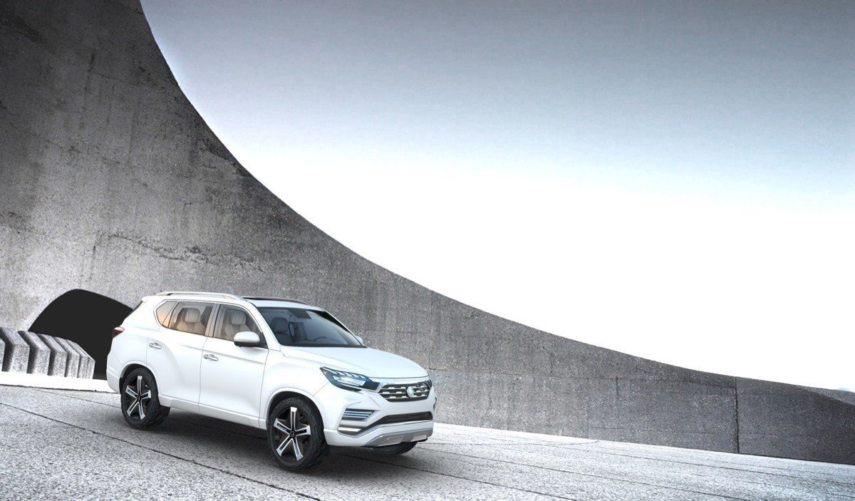 LIV-2 Concept: así podría ser el futuro SUV grande de Ssangyong