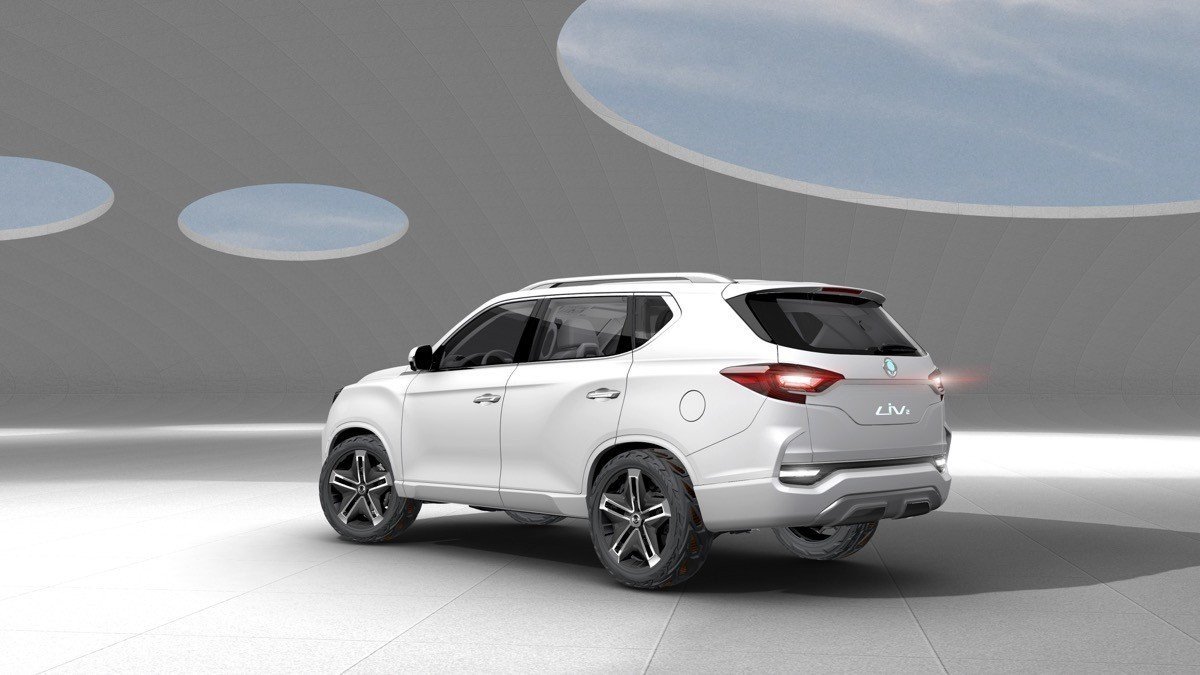LIV-2 Concept: así podría ser el futuro SUV grande de Ssangyong