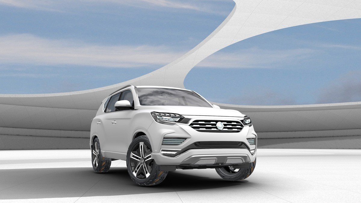 LIV-2 Concept: así podría ser el futuro SUV grande de Ssangyong
