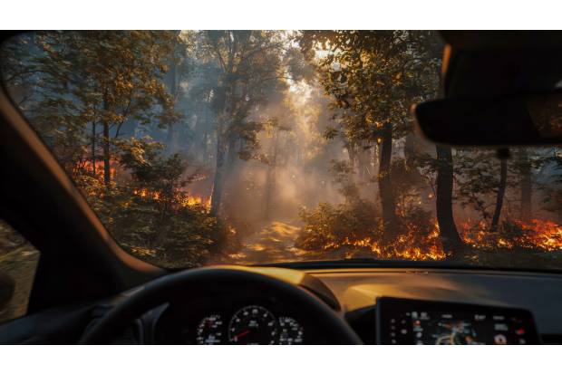 Expertos advierten de los daños que provoca el humo en coches cercanos a los incendios 