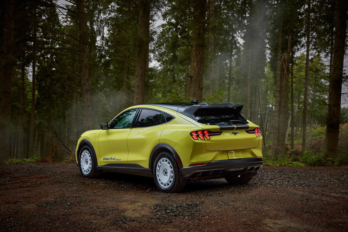 Ford Mustang Mach-E Rally, para disfrutar con un coche eléctrico por la tierra