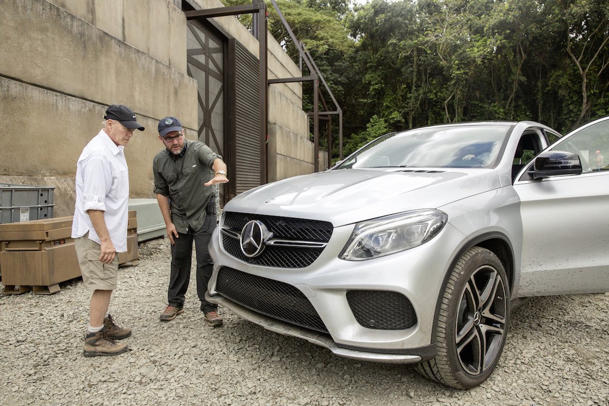Los Mercedes de Jurassic World
