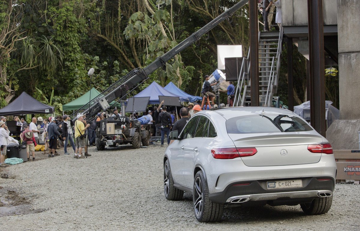 Los Mercedes de Jurassic World