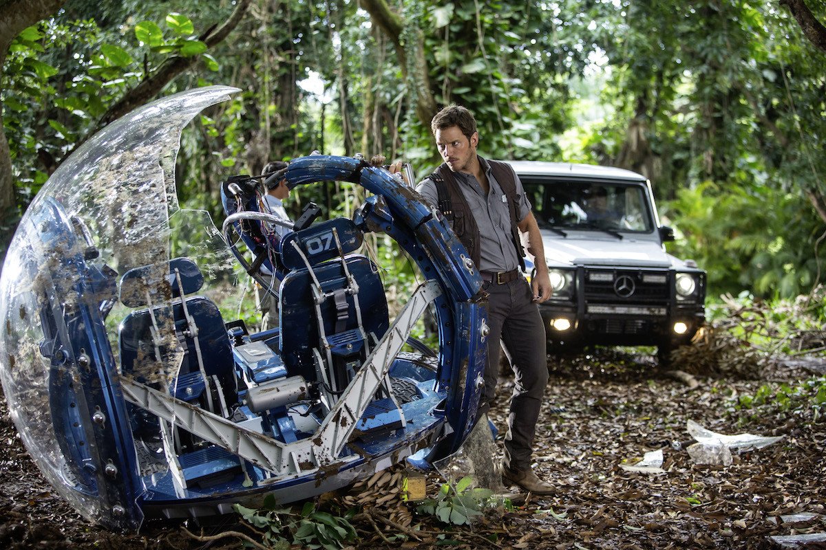 Los Mercedes de Jurassic World