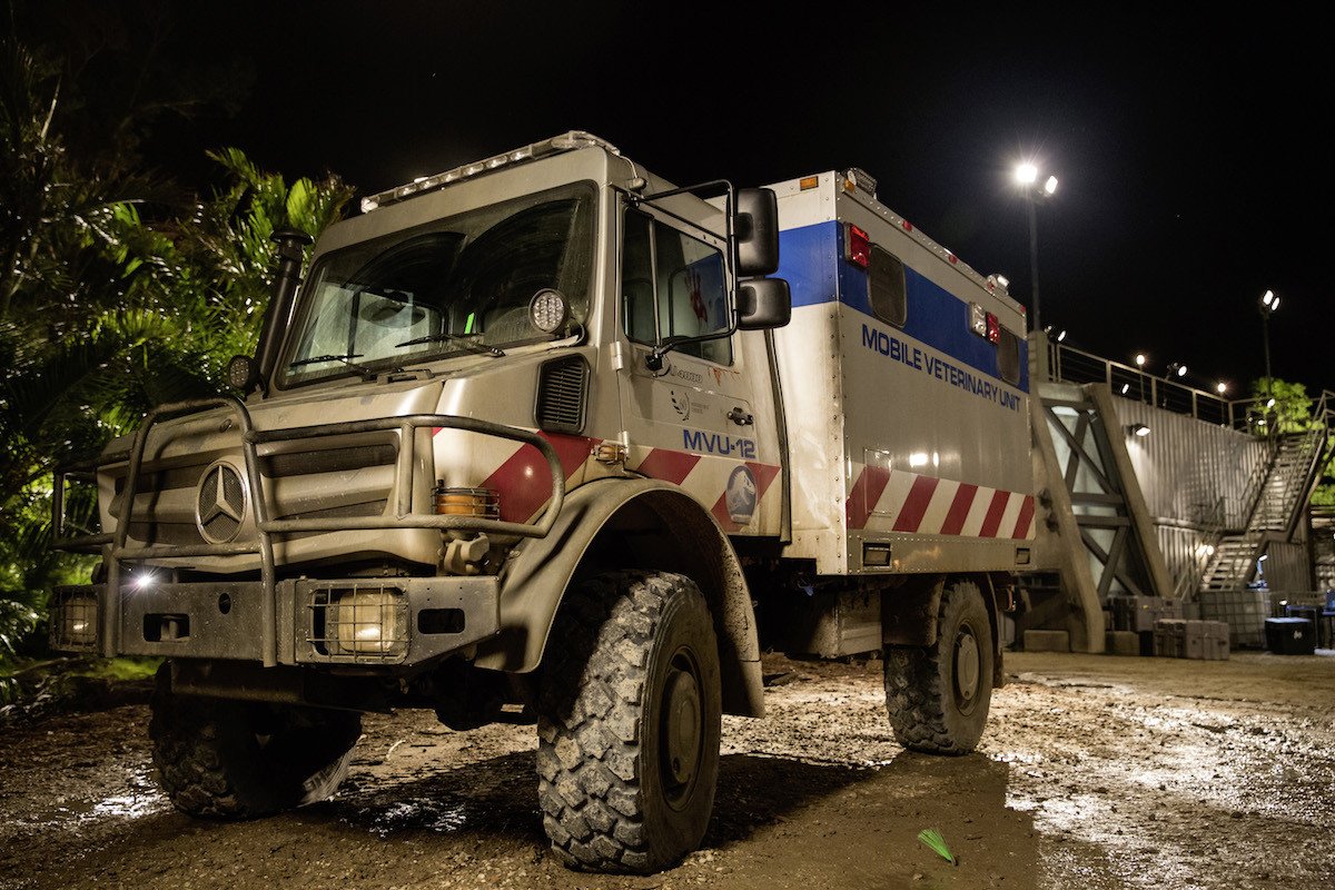 Los Mercedes de Jurassic World