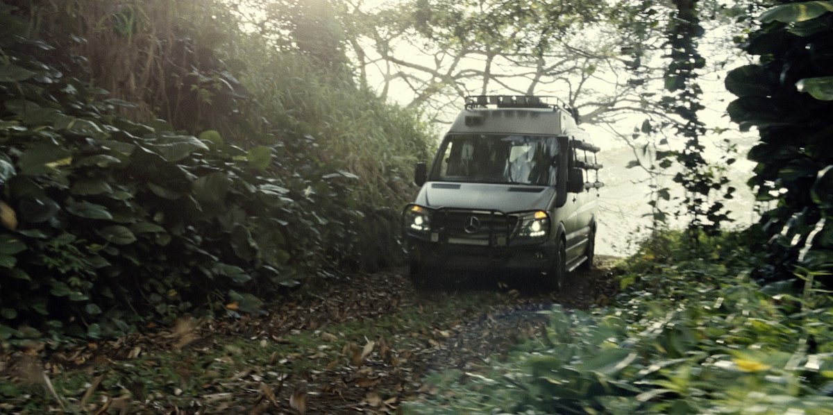 Los Mercedes de Jurassic World