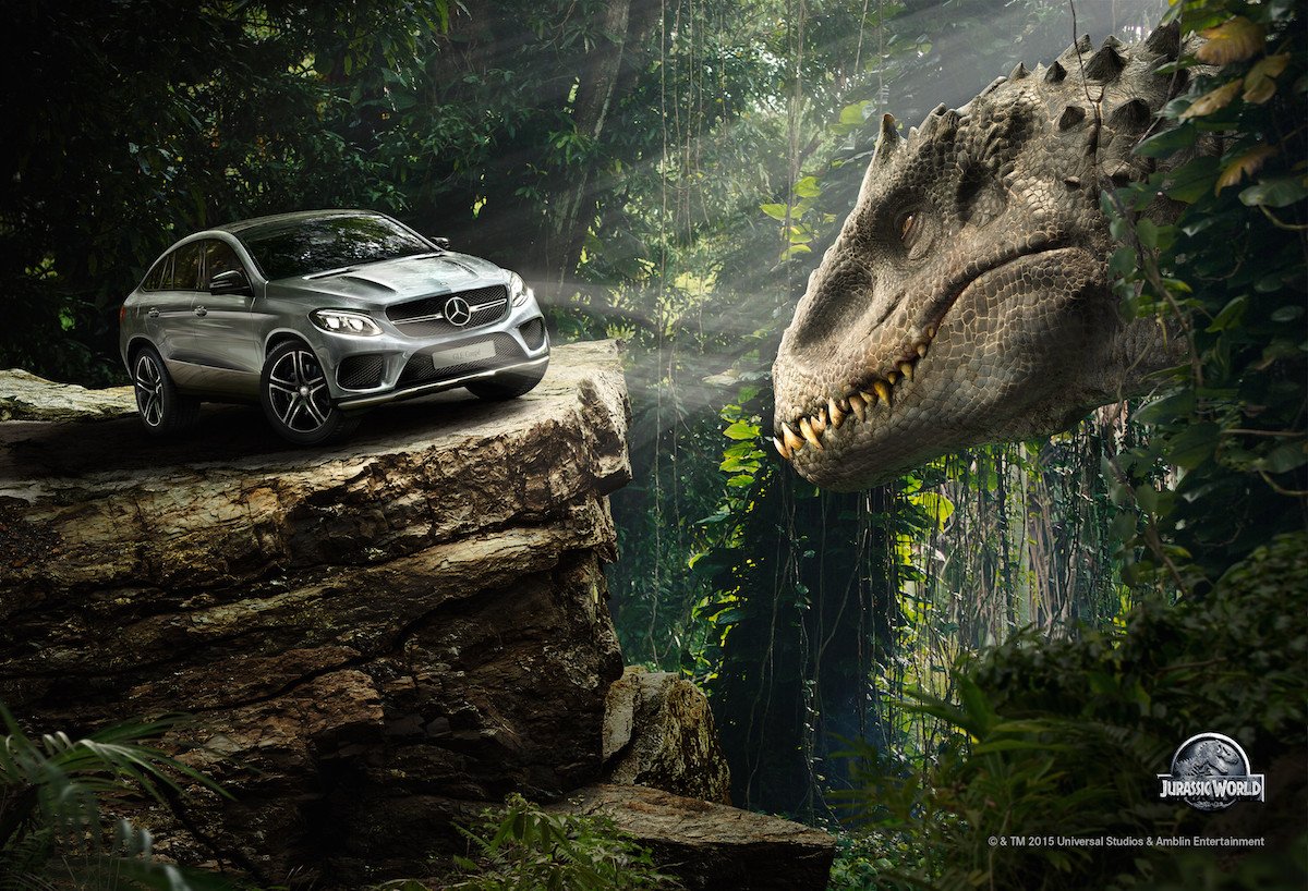Los Mercedes de Jurassic World