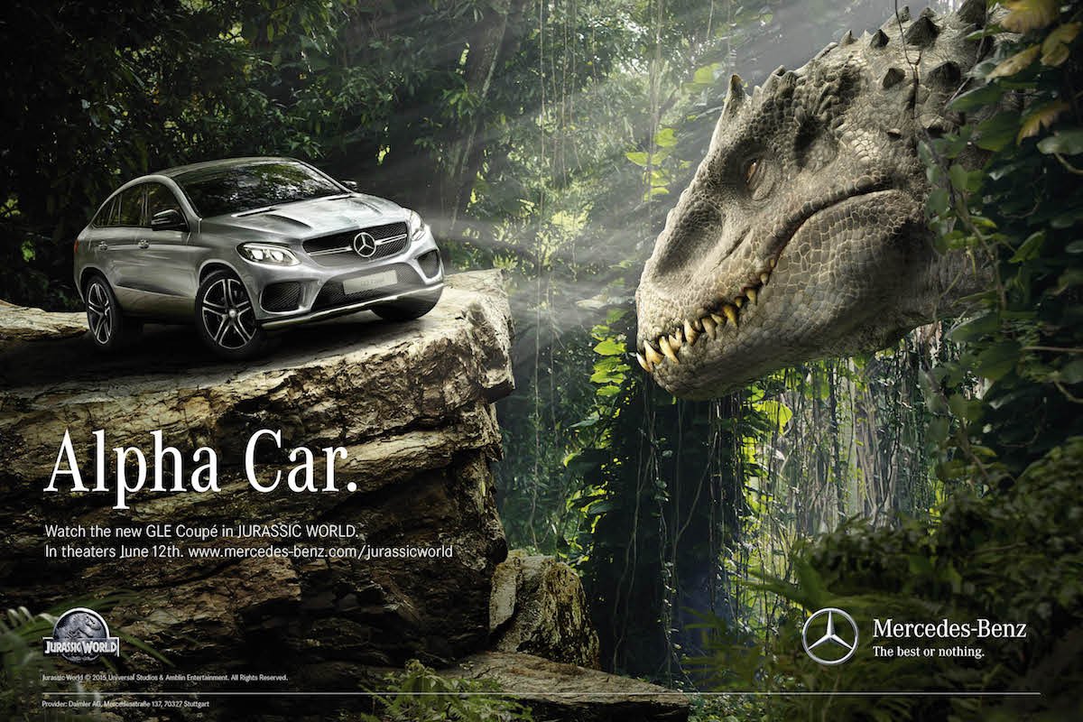 Los Mercedes de Jurassic World