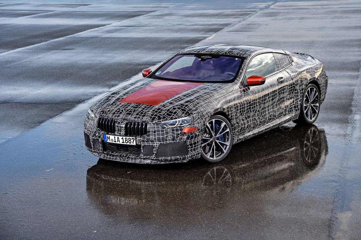 El nuevo BMW Serie 8 sigue su desarrollo en circuito