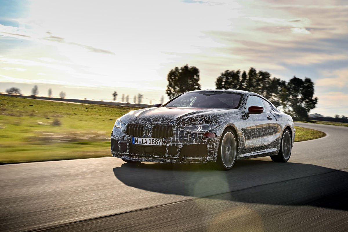 El nuevo BMW Serie 8 sigue su desarrollo en circuito
