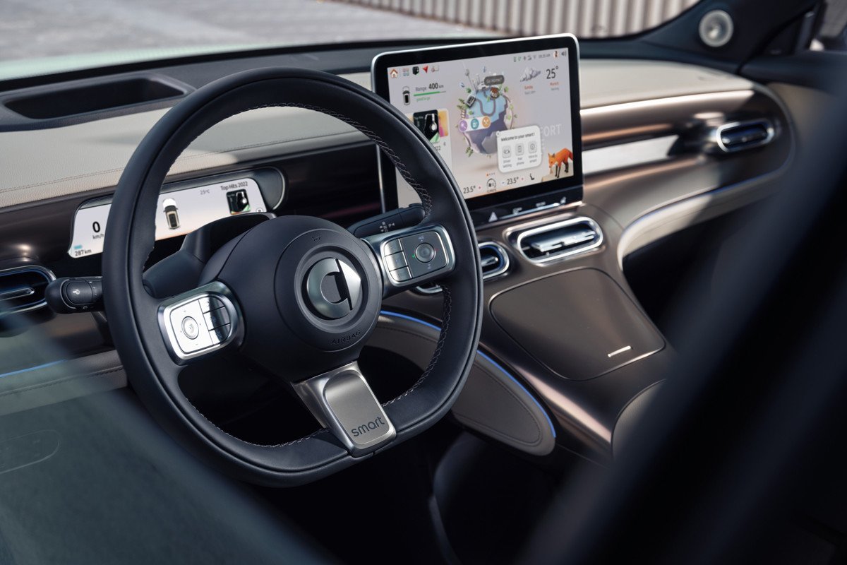 Nuevo smart #1: primeras fotografías y datos técnicos del SUV eléctrico