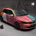 El Skoda Fabia se convierte en un “Art Car”