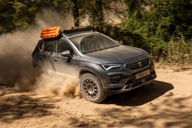 Seat Ateca Marathon: imágenes del SUV preparado para todo-terreno a prueba en África