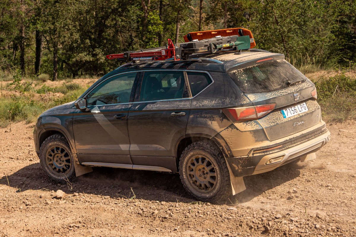 Seat Ateca Marathon: imágenes del SUV preparado para todo-terreno a prueba en África