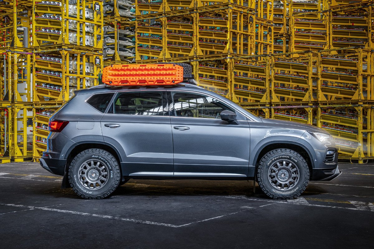 Seat Ateca Marathon: imágenes del SUV preparado para todo-terreno a prueba en África
