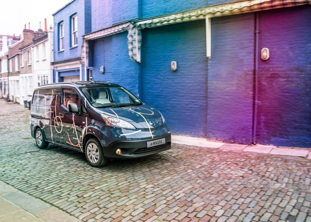 Nissan e-NV200 WORKSPACe: la primera oficina móvil eléctrica