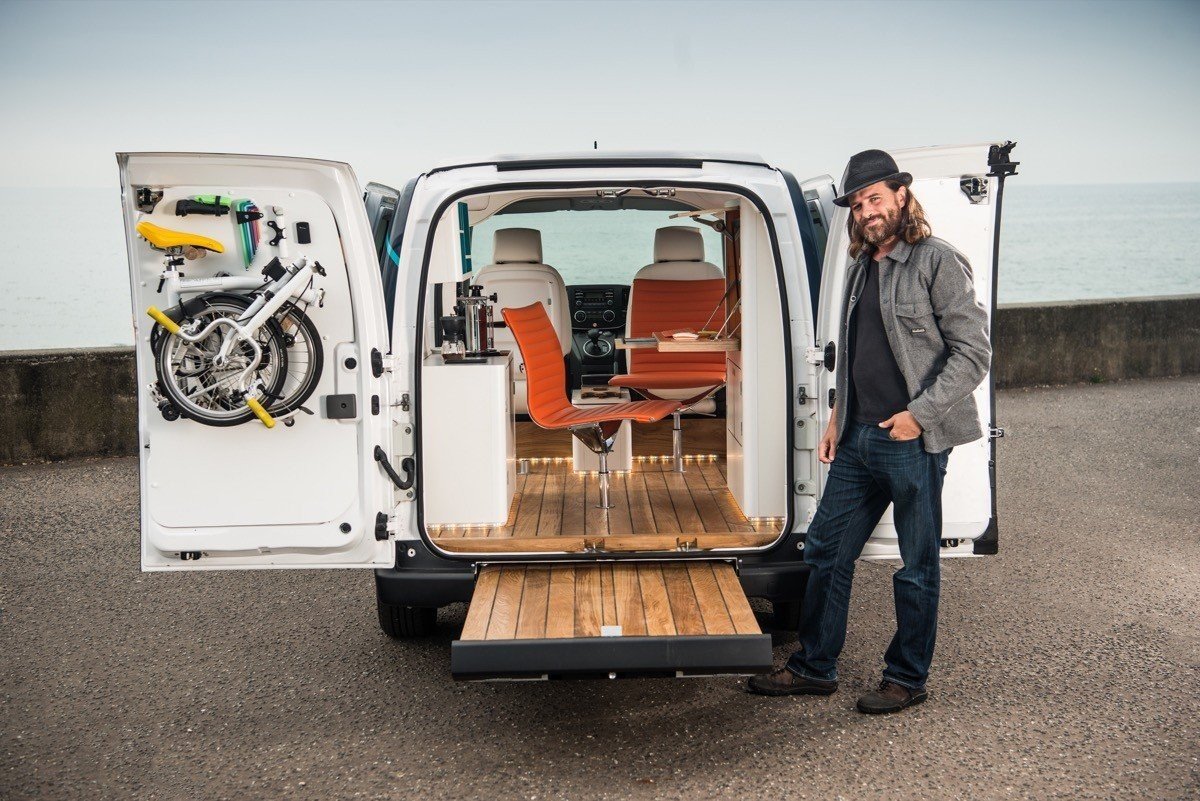 Nissan e-NV200 WORKSPACe: la primera oficina móvil eléctrica
