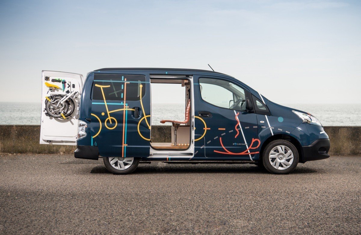 Nissan e-NV200 WORKSPACe: la primera oficina móvil eléctrica