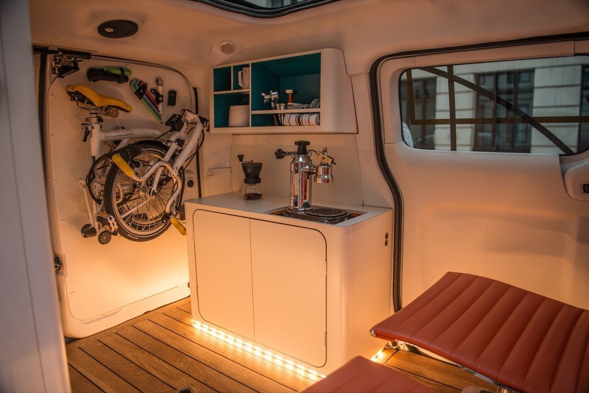 Nissan e-NV200 WORKSPACe: la primera oficina móvil eléctrica