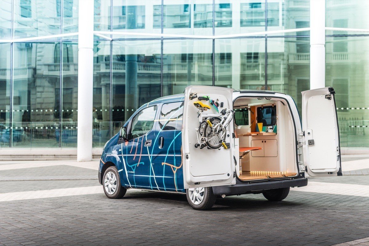 Nissan e-NV200 WORKSPACe: la primera oficina móvil eléctrica