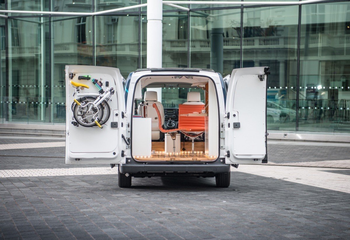 Nissan e-NV200 WORKSPACe: la primera oficina móvil eléctrica