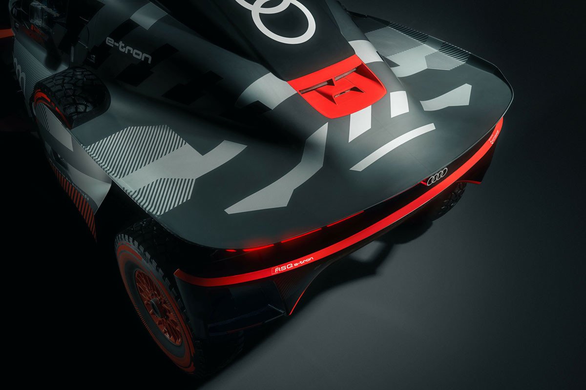 Audi presenta el RS Q e-tron E2: el coche para luchar por la victoria en el Dakar