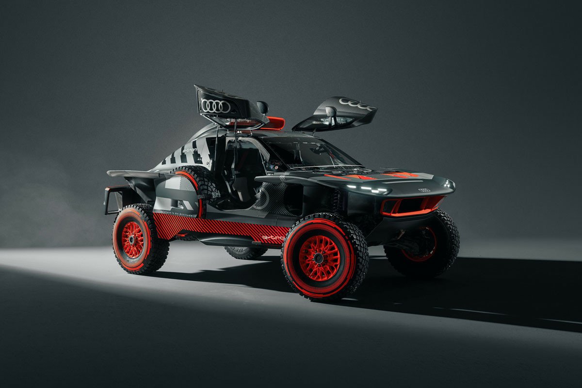 Audi presenta el RS Q e-tron E2: el coche para luchar por la victoria en el Dakar