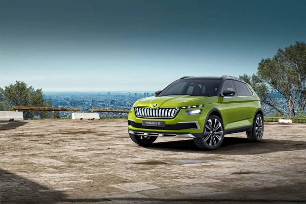 Skoda Vision X: electricidad, gas y gasolina a la vez
