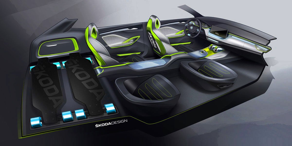 Skoda Vision X: electricidad, gas y gasolina a la vez