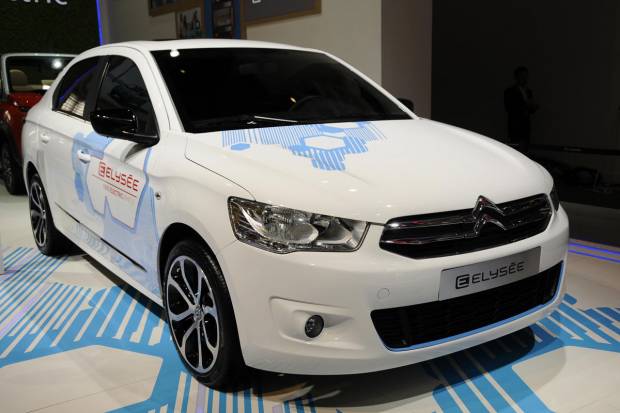 Citroën presenta un C-Elysée eléctrico en el Salón de Pekín