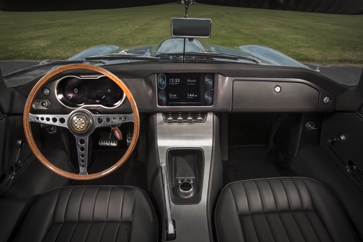 Jaguar E-Type Concept Zero: ¡un E-Type eléctrico!