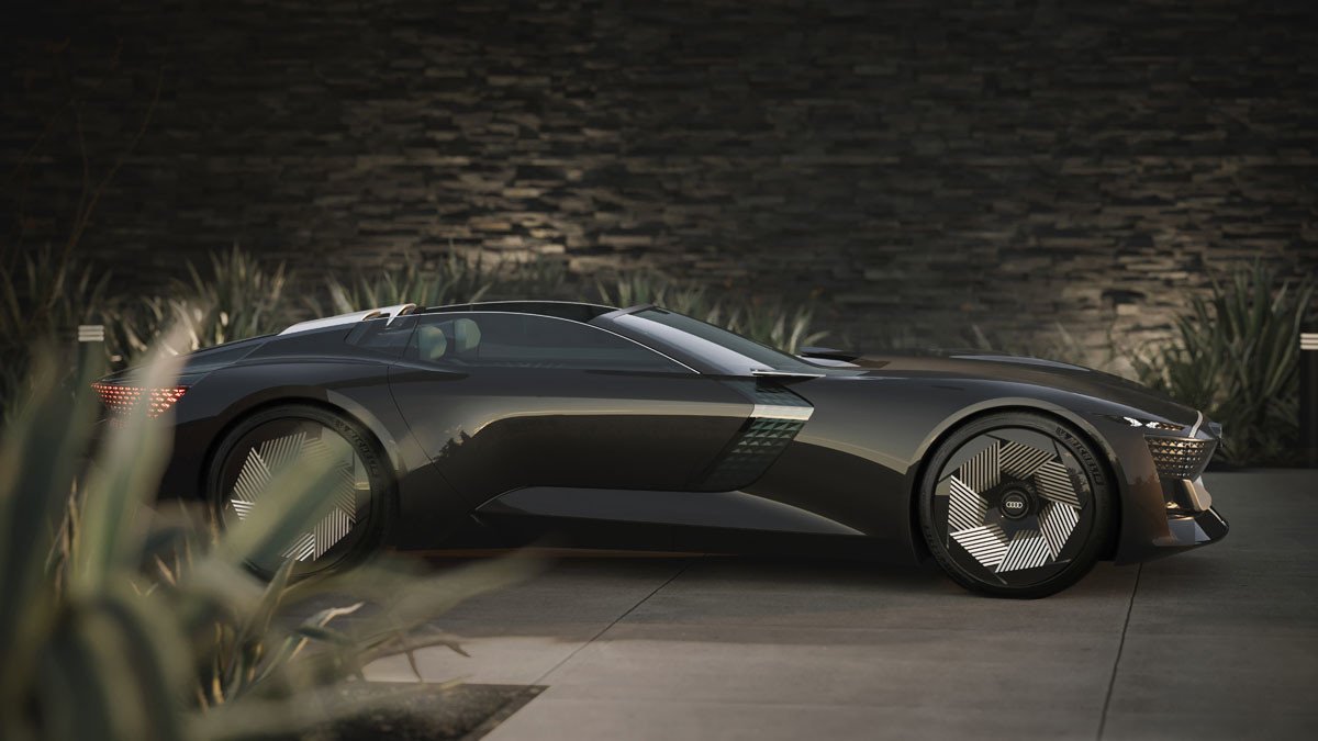Audi skysphere concept: el futuro de la marca a través de un roadster