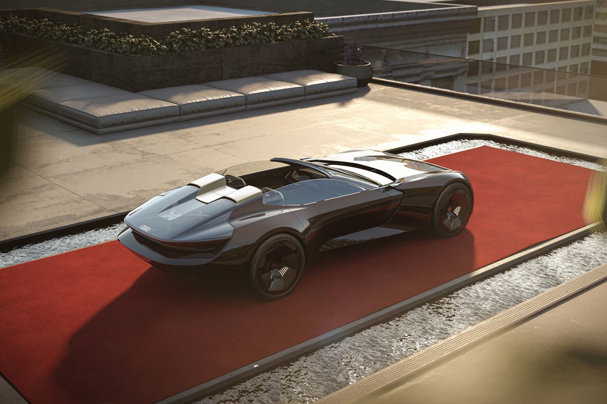 Audi skysphere concept: el futuro de la marca a través de un roadster