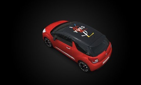 El Citroën DS3 se viste de Yves Saint Laurent