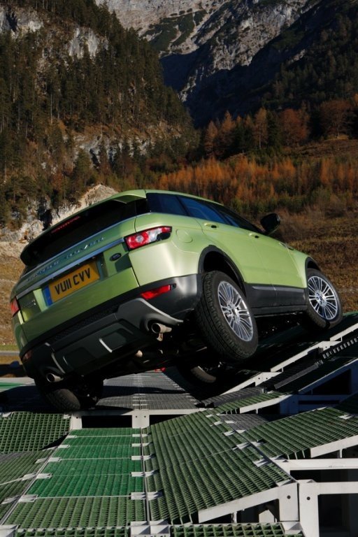 Prueba 4x4: Range Rover Evoque, todo un Range Rover