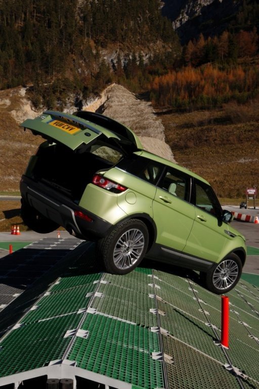 Prueba 4x4: Range Rover Evoque, todo un Range Rover