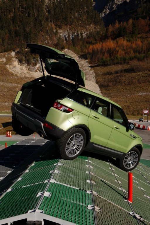 Prueba 4x4: Range Rover Evoque, todo un Range Rover