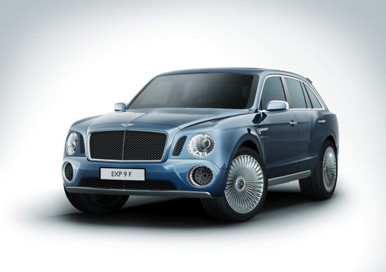 Bentley EXP 9 F: probablemente, el SUV de lujo más feo del mundo