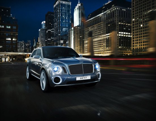Bentley EXP 9 F: probablemente, el SUV de lujo más feo del mundo