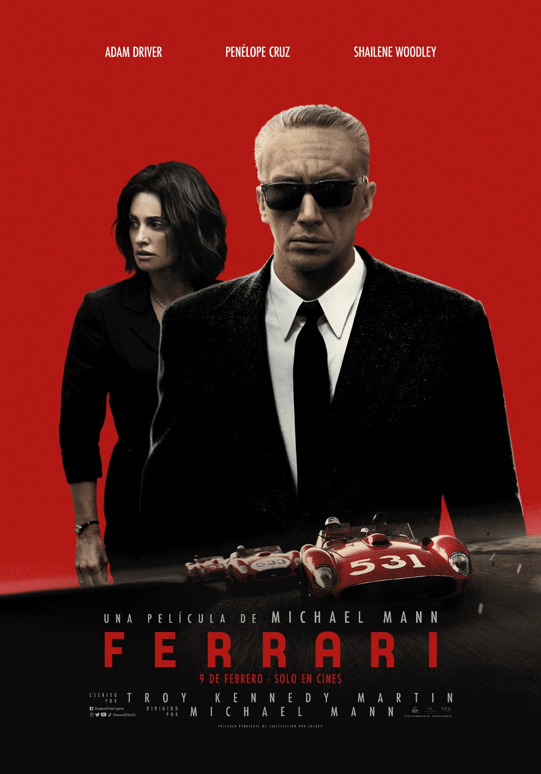 La película Ferrari llega los cines españoles: nuestra opinión de la historia de Enzo
