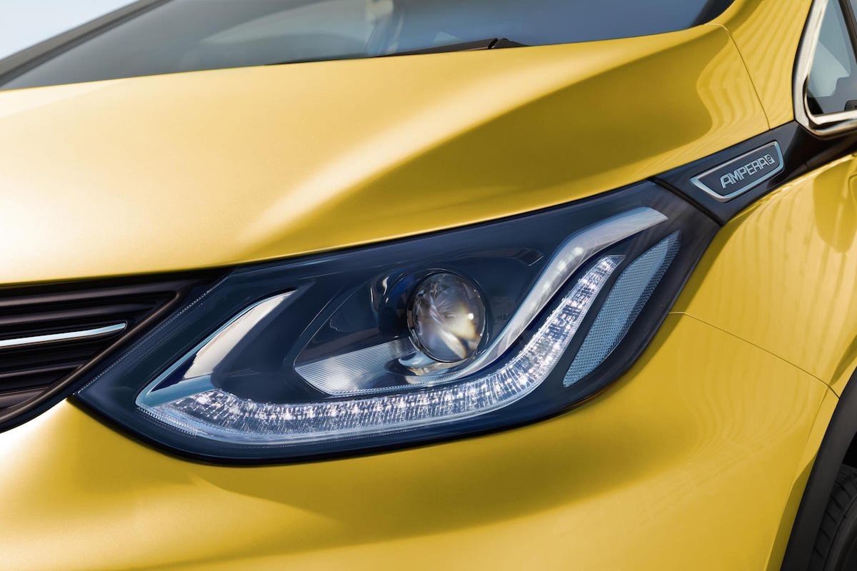 El coche elécrico Opel Ampera-E anuncia 400 km de autonomía