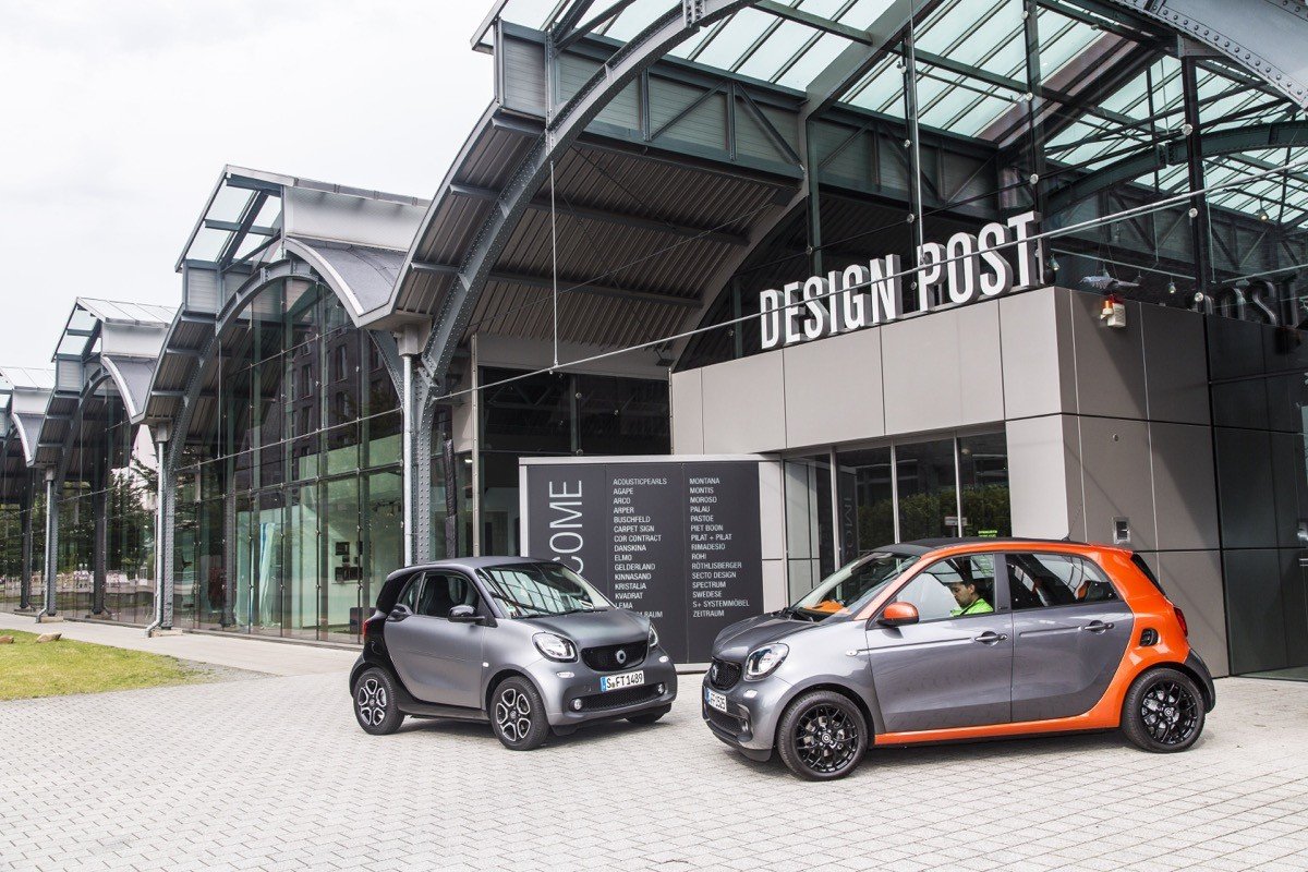 Smart fortwo y forfour, con cambio automático de doble embrague