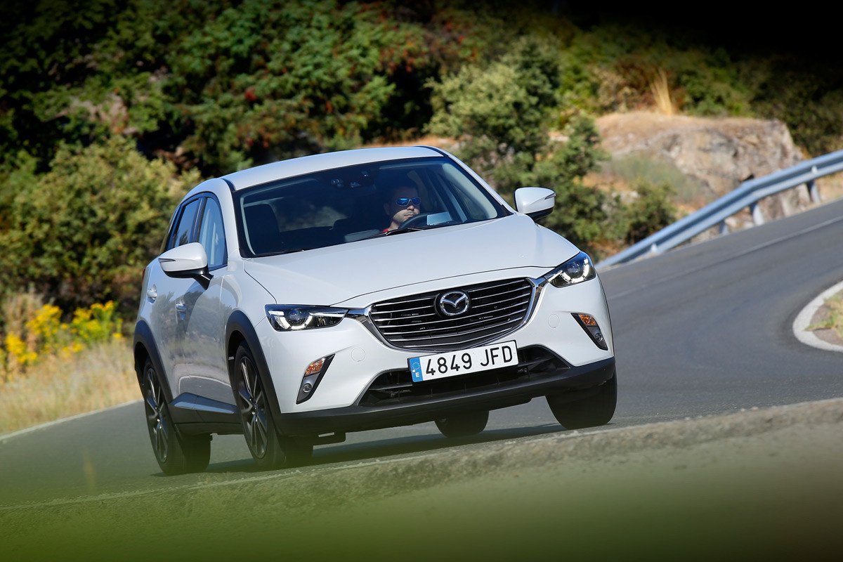 Prueba del Mazda CX-3: notable alto