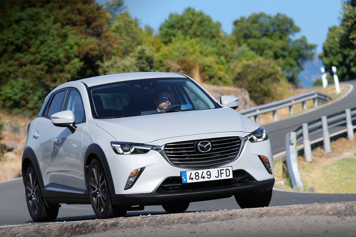 Prueba del Mazda CX-3: notable alto