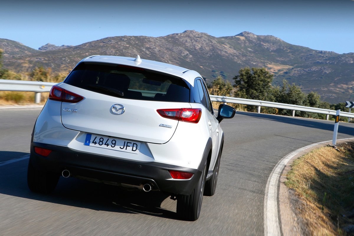 Prueba del Mazda CX-3: notable alto