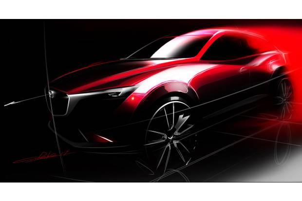 Mazda presentará el CX-3 en el Salón de Los Ángeles