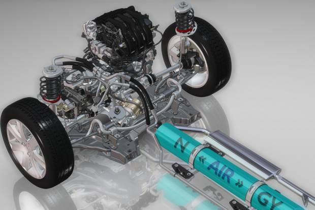 Peugeot 2008 Hybrid Air ¿cómo funciona el coche híbrido de gasolina y aire comprimido?