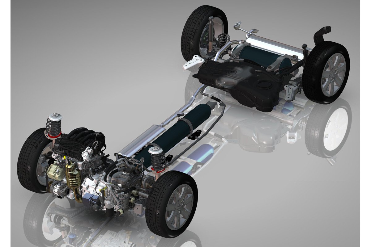 Peugeot 2008 Hybrid Air ¿cómo funciona el coche híbrido de gasolina y aire comprimido?