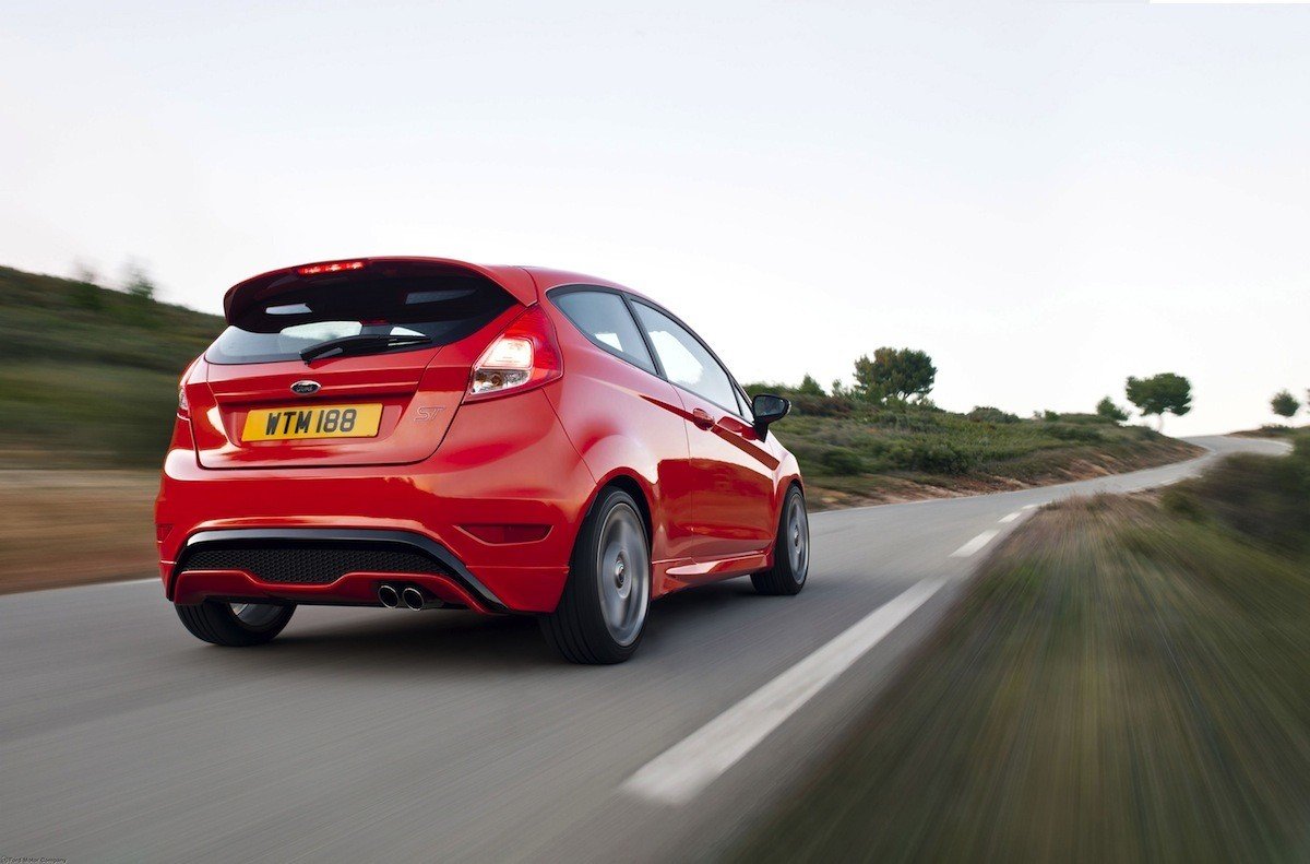Prueba: Ford Fiesta ST y Focus ST en circuito
